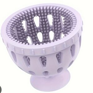 Egg Cleaner Silicone Cleaning Purple New in Box